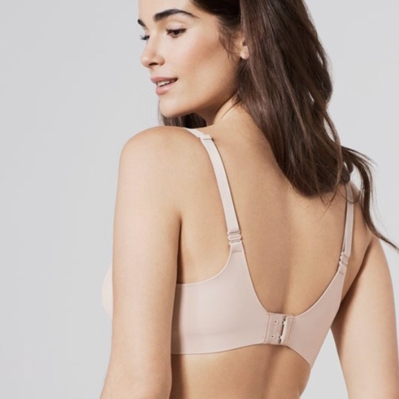 32B True & Co True Body Lift Underwire Bra, Mink Color NEW - Picture 4 of 8